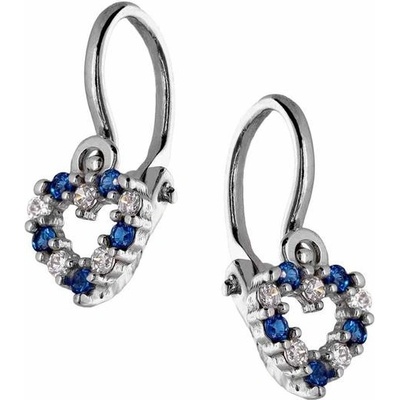 Zlaton náušnice bílé zlato 000271007241