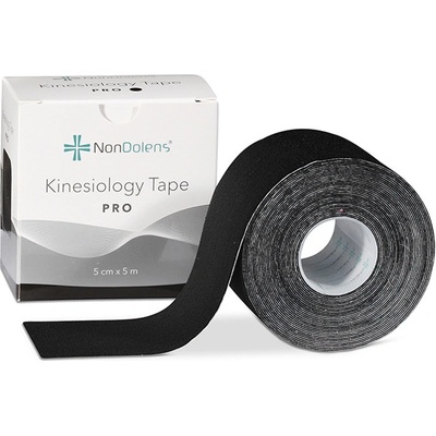 NONDOLENS Kineziologický tejp typ PRO černý 5 cm x 5 m