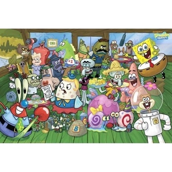 Plakát Spongebob postavičky