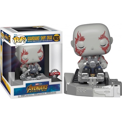 Funko Pop! 1023 Marvel Avengers Infinity War Deluxe Guardians Ship Drax Special Edition