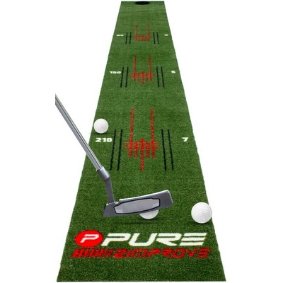 Pure 2 Improve Putting Mat Tréningová pomôcka na puttovanie 275 x 30 cm