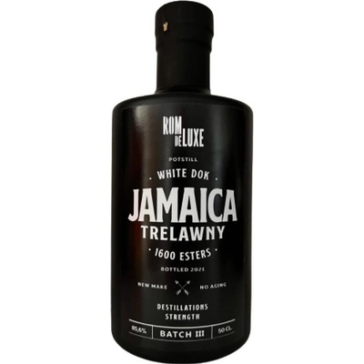 Rom De Luxe Jamaica LE 85,6% 0,5 l (holá láhev)