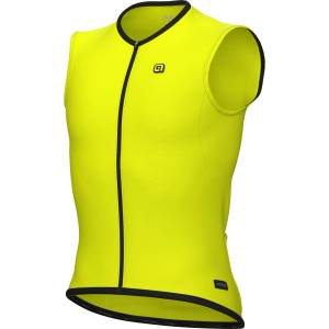 Alé Мъжки елек за колоездене Alé PR-E Thermo 2.0 Vest Cycling vest - Fluo Yellow - размер XL (054-0338-0216)