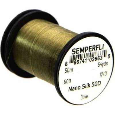 Semperfli Nit Nano Silk 50D 12/0 Olive