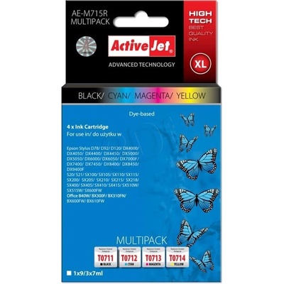 Activejet Epson T0715 - kompatibilný