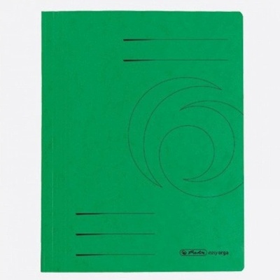 Herlitz Папка от картон Herlitz Easyorga, с машинка, зелена (OK1250)
