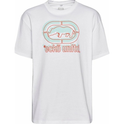 Ecko Unltd. tričko pánské Double T-Shirt bílá