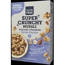NutriFree Bezlepkové super crunchy s lieskovými orieškami 300 g
