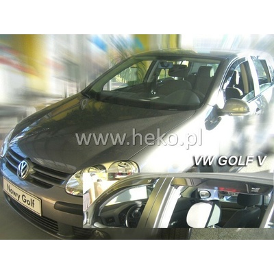 Deflektory Volkswagen Golf V hatchback, 5-dverová 2003-2009 predné