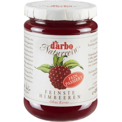 Darbo Naturrein jemná malinová marmeláda bez zrníček 450 g