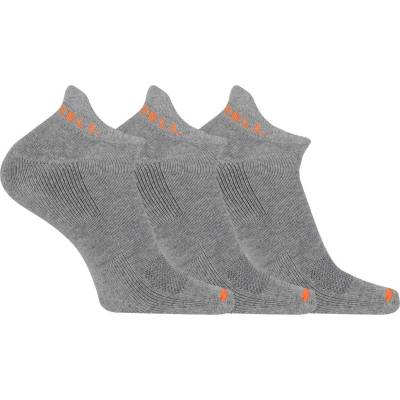Merrell CUSHIONED COTTON LOW CUT TAB 3 packs gray heather
