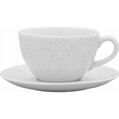 Lubiana Lubiana hrnek s podšálkem Aida ART bílý 280 ml