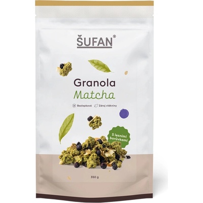 Šufan s.r.o. Granola Matcha 350 g