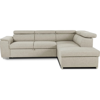 PGS Ъглов разтегателен диван daytona 5, Бежово (hfpgsdaytona5a140060)