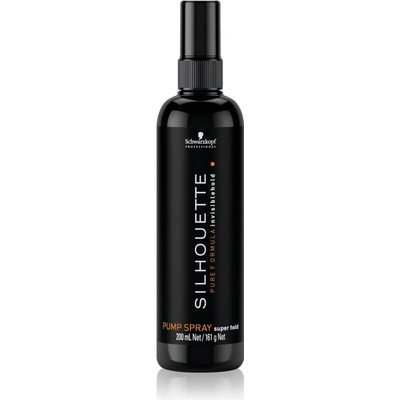 Schwarzkopf Silhouette Pump Spray лак за коса със силна фиксация пълнещ 200ml