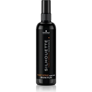 Schwarzkopf Silhouette Pump Spray лак за коса със силна фиксация пълнещ 200ml