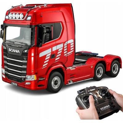 Huina RC Náklaďák Scania 770S TIR Autopřepravník Dálkově Ovládaný 1:18