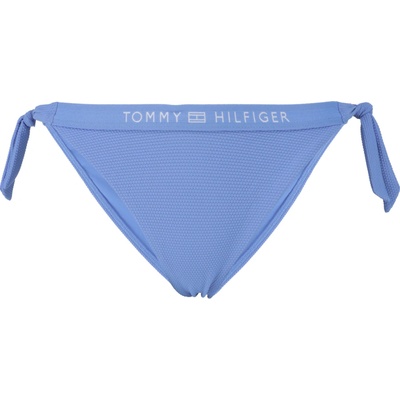 Tommy Hilfiger dámsky spodný diel plaviek SIDE TIE bikini modrá biela