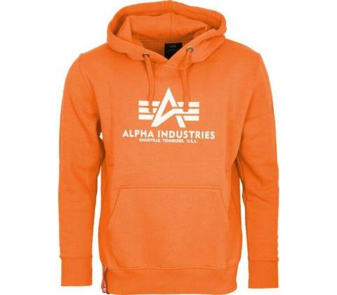 Alpha Basic Hoody boost orange