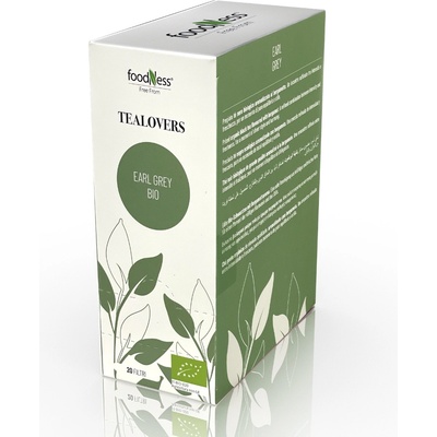 FoodNess Чай FoodNess Tealovers Earl Grey 20 пакетчета 40 г