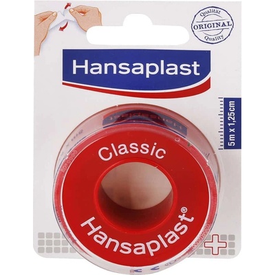 HANSAPLAST Classic fixační náplast 5 m x 1,25 cm