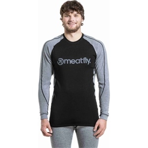 Meatfly мъжка мерино тениска Carl Charcoal Heather Meatfly | Siv | МЪЖЕ | S