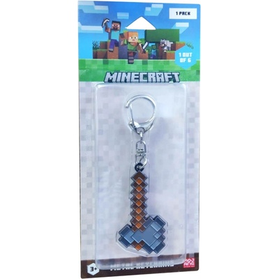 Minecraft kovový přívěsek