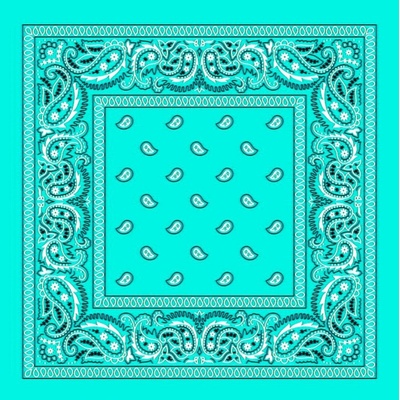 Blingstar Bandana šátek mint green zelená B2335