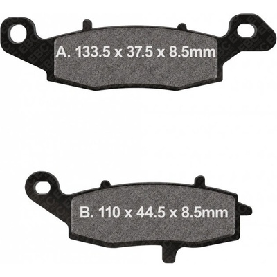 Brzdové destičky EBC FA229HH – Hledejceny.cz