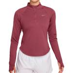 Nike Дамска тениска Nike Women's Tempo Dri-Fit Half-Zip Top Running shirt - Pink Smoke / Reflective Silver (916-5407-0212)