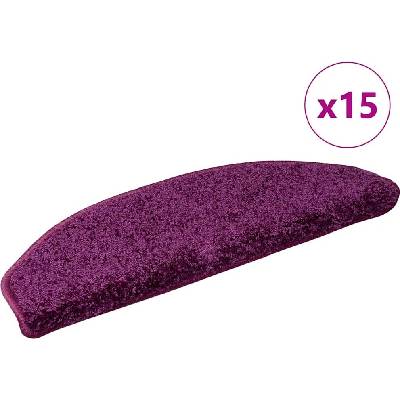 zahrada-XL 133905 Schodové rohože fialové 65 x 21 x 4 cm