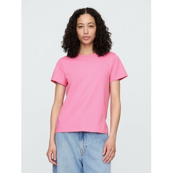 GAP Памучна тениска GAP GAP | Rozov | ЖЕНИ | XS