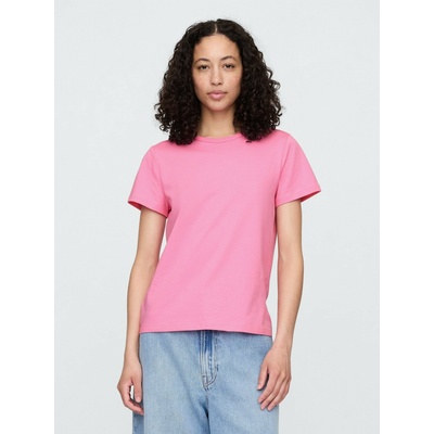 GAP Памучна тениска GAP GAP | Rozov | ЖЕНИ | XS