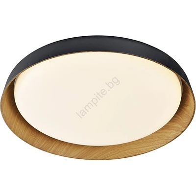 Top Light Top Light-LED Димируем плафон SATELLITE LED/36W/230V 3000-6500K черен + д. у (TP1822)