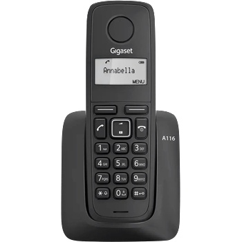 Image 1 of Gigaset Безжичен DECT телефон Gigaset A116 (B1015159)