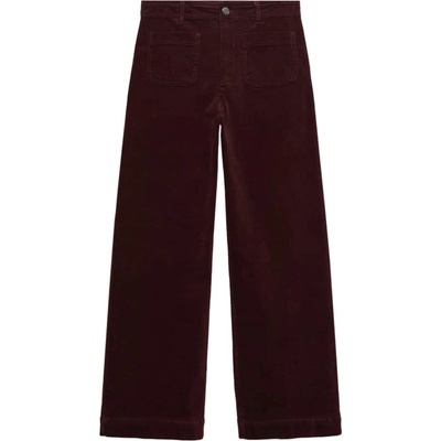 MANGO Панталон 'catherip' червено, размер 36