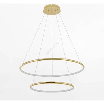 Zuma Line PL201004B-2GD - LED Пендел MARSEILLE LED/40W/230V златист (ZL0791)