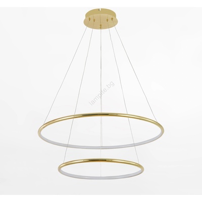 Zuma Line PL201004B-2GD - LED Пендел MARSEILLE LED/40W/230V златист (ZL0791)