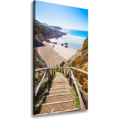 Vertikálny foto obraz na plátne Chodník na pláž 50x100 cm