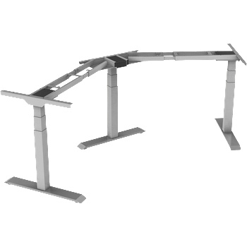 Carmen Повдигаща рамка за регулируемо ъглово бюро Carmen CR-223 C - сива (3510066_1)