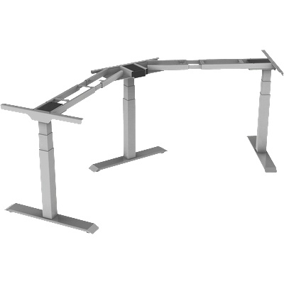 Carmen Повдигаща рамка за регулируемо ъглово бюро Carmen CR-223 C - сива (3510066_1)