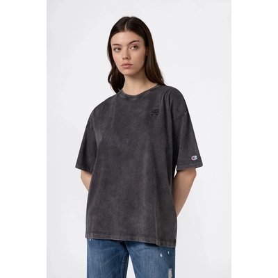 Champion Dámske tričko Champion® Washed Effect Crewneck T Shirt Icons 118483 ES510 Fialová