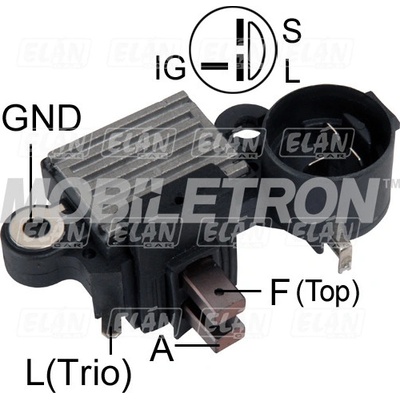 Regulátor alternátoru Hitachi LR150-704H / L150-43156