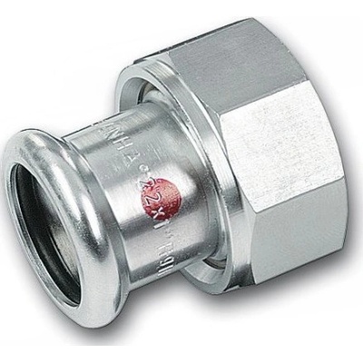 Sanha Therm Půlšroubení těsnící naplocho na vnitřní lisování 15 x 3/4" pozink – Zboží Mobilmania