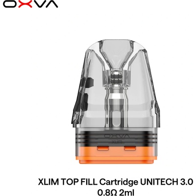 OXVA XLIM CL Top Fill 3ml cartridge 0,8 ohm – Sleviste.cz