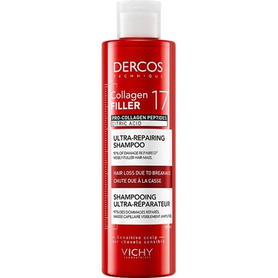 VICHY Collagen 17 Filler ultra-regenerační šampon s kyselinou citronovou a pro-kolagenovými peptidy 200 ml