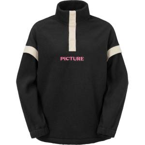 Picture Дамски поларен пуловер Picture Women's Velora 1/4 Fleece Fleece jumper - Black - размер XL (105-7536-0115)
