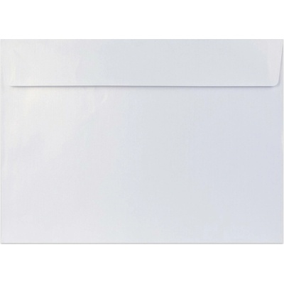 Perleťové obálky - 229 x 324 mm (C4) - Bílá