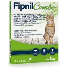 Fipnil Combo Spot-on Cat 50 / 60mg 3 x 0,5 ml