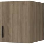 TopMebel Меламинов еднокрилен гардероб Victoria TopMebel в цвят орех 50x60x59см